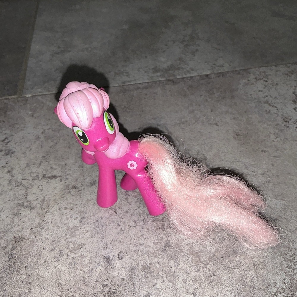 My Little Pony Friendship is Magic Cheerilee Pink Pony Happy Meal Brushable Tail